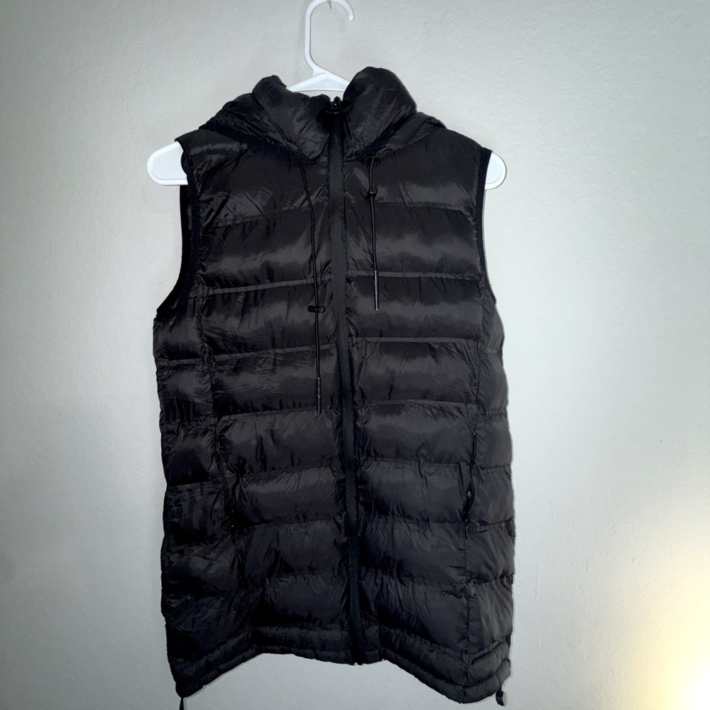ZARA Black Puffer Vest